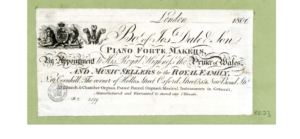 Trade Card 1806 Joseph Dale and Son - The British Museum